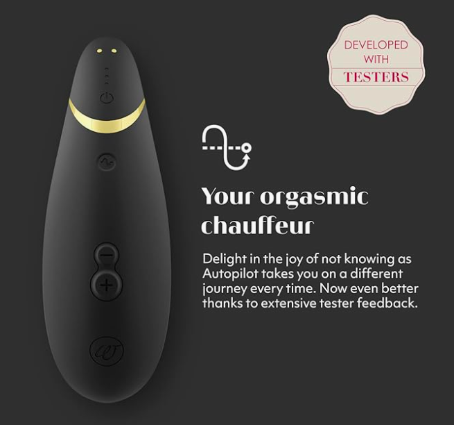 Womanizer Premium 2 Máy Kích Thích Âm Vật Cao Cấp Công Nghệ Sóng Áp Lực